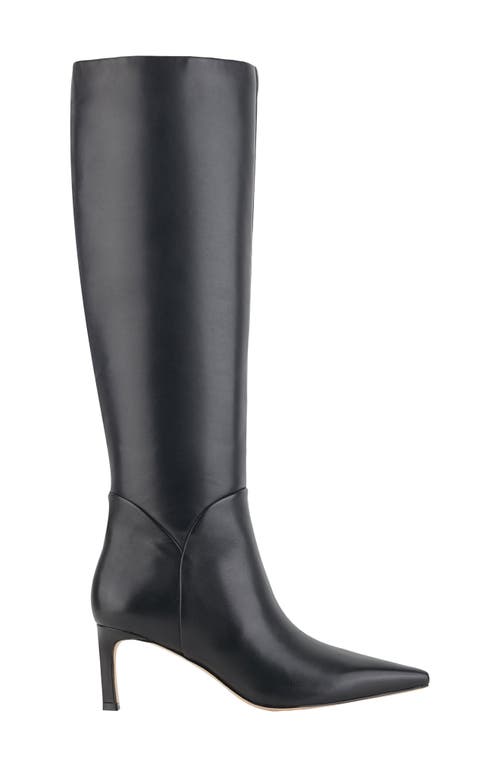 Marc Fisher Sabrina Knee High Boot In Black