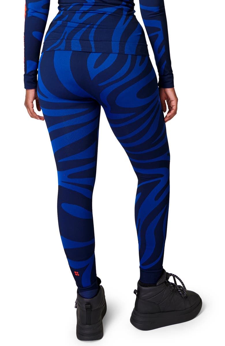 Sweaty Betty Animal Print Base Layer Leggings, Alternate, color, 