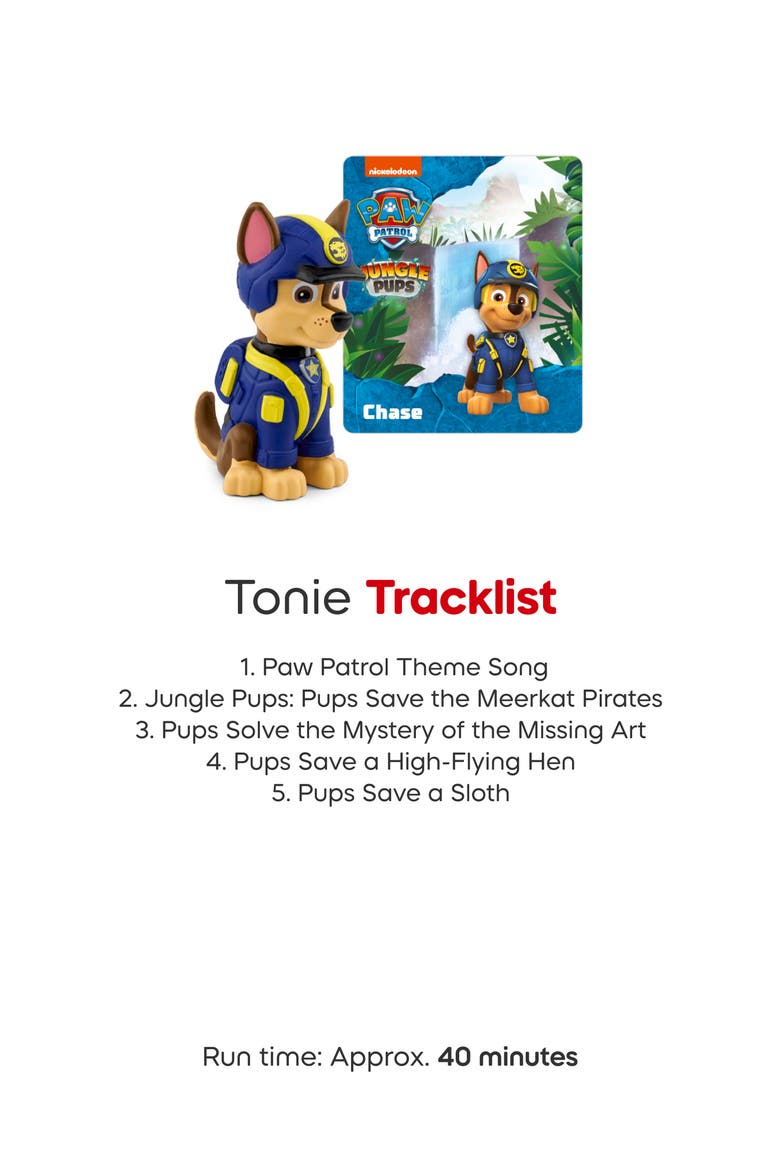 PAW Patrol® 3-Pack Jungle Pups Tonie Audio Character Bundle, Alternate, color, MULTI