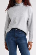 Leith Cozy Scrunch Neck Sweater