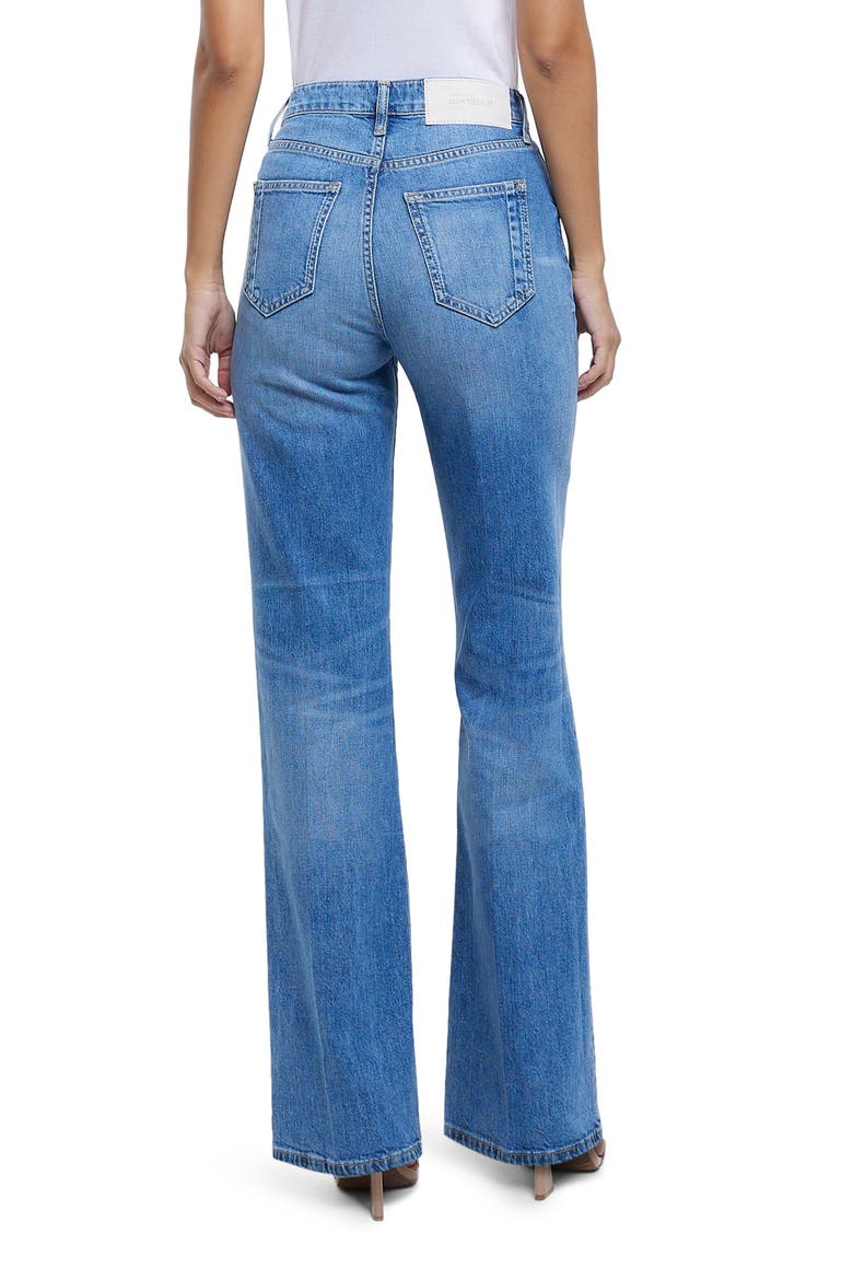 Jamille High Waist Wide Leg Jeans, Alternate, color, BLUE