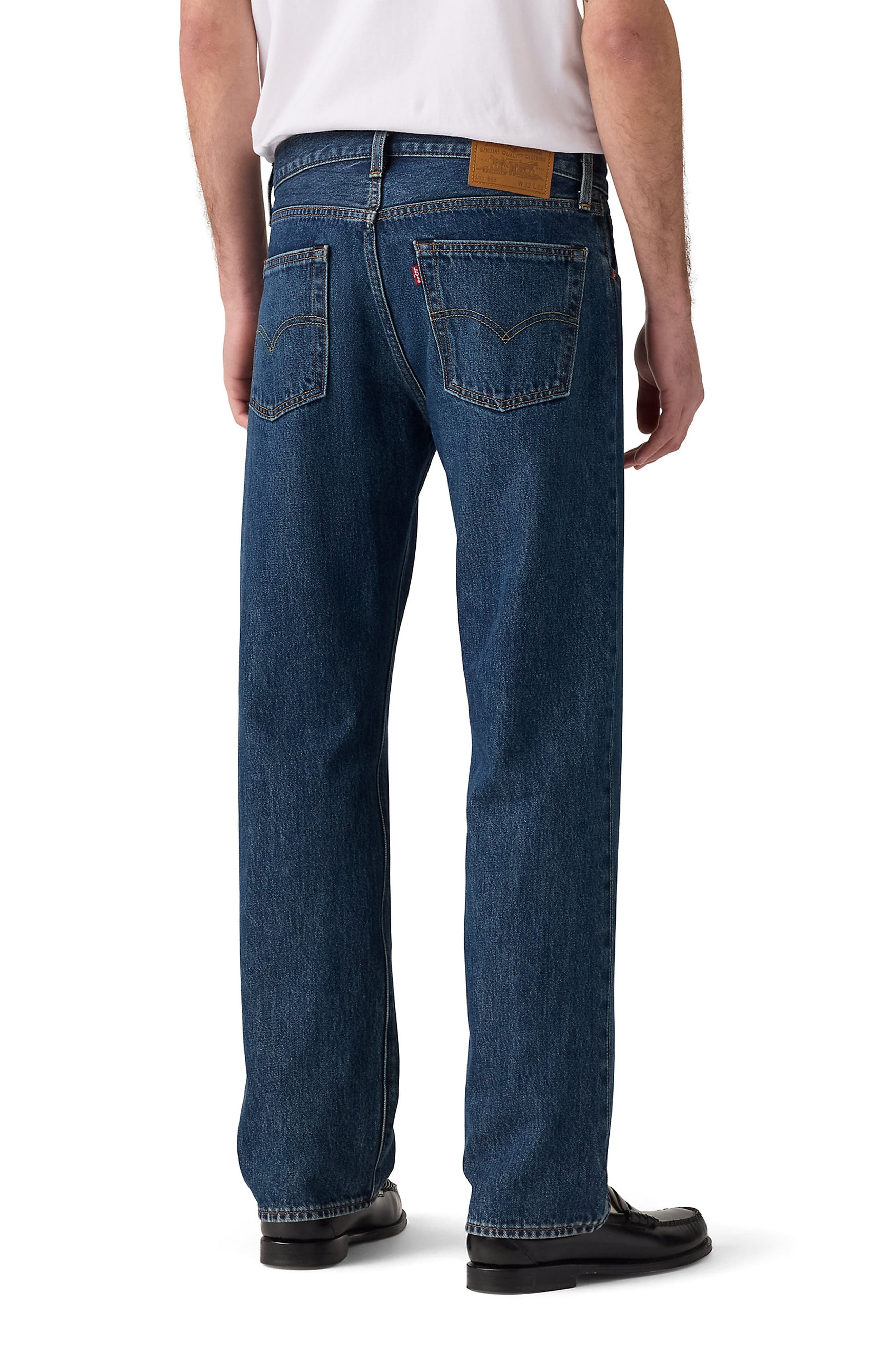 555 Relaxed Straight Leg Jeans - image 2