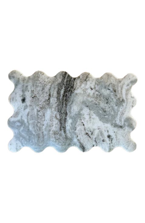 Kora Large Marble Serving Board