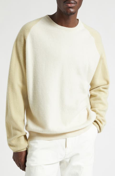 Colorblock Cashmere Sweater