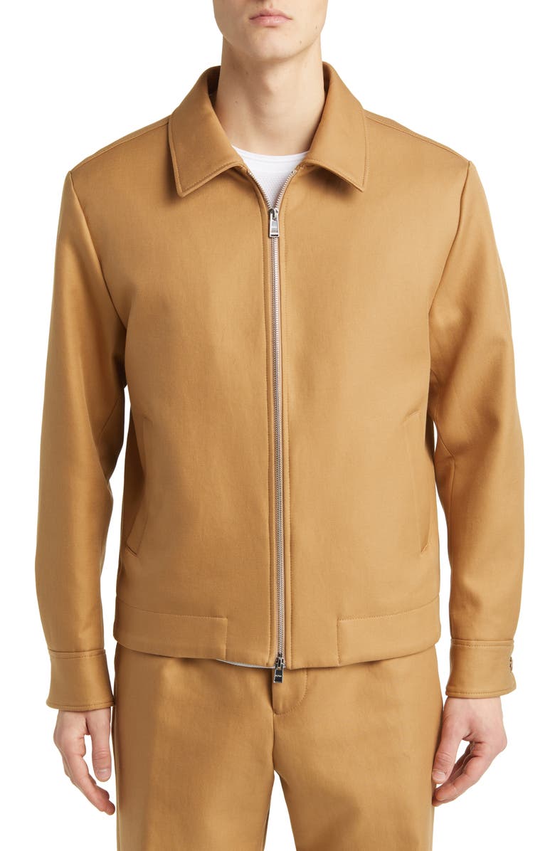BOSS Hanry Wing Cotton Twill Jacket, Alternate, color, 
