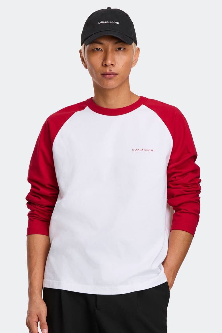 Eon Long Sleeve T-Shirt, Alternate, color, Carmine Red