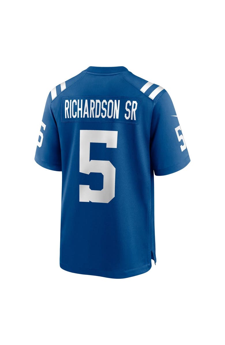 Nike Men's Nike Anthony Richardson Sr.  Royal Indianapolis Colts Team Game Jersey, Alternate, color, Royal