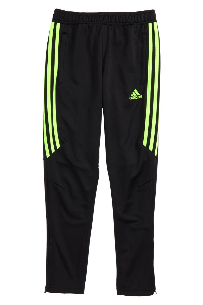 Tiro 17 Training Pants, Main, color, BLACK/ SOLAR GREEN