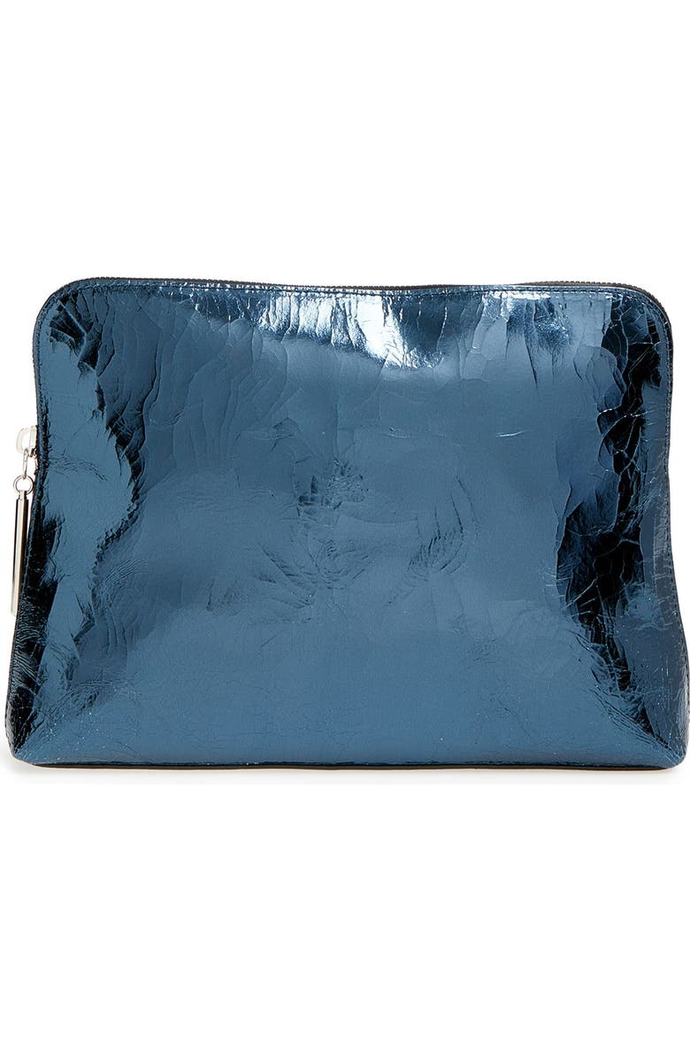 3.1 Phillip Lim 'Medium 31 Minute' Metallic Leather Pouch, Main, color,