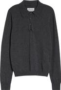 Maison Margiela Twist Wool Polo Sweater