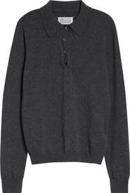 Maison Margiela Twist Wool Polo Sweater