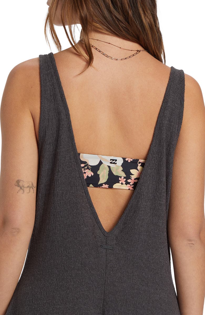 Billabong Never Better Cover-Up Romper, Alternate, color,