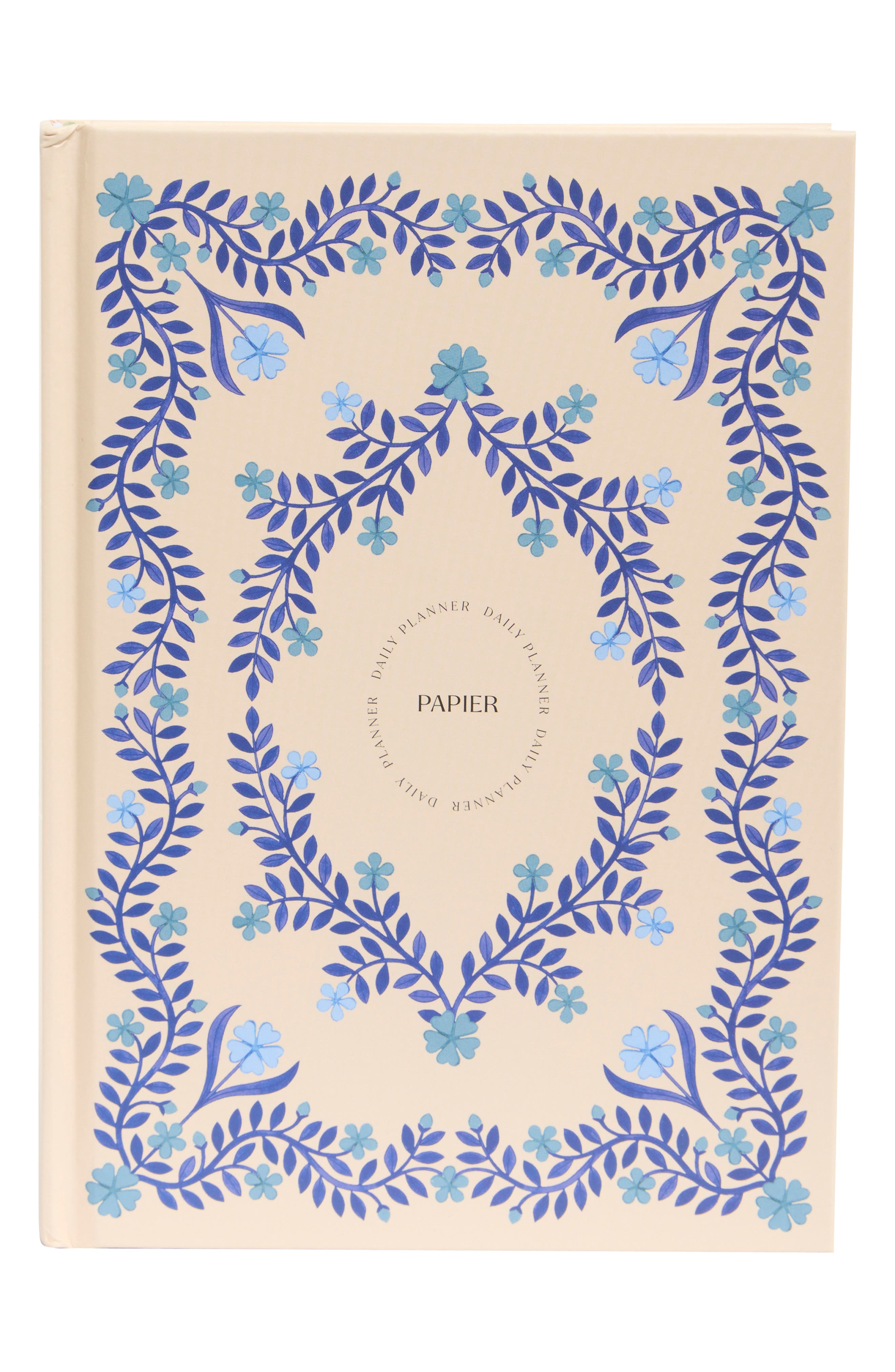Papier Italian Summer 16-Week Undated Daily Planner in Medium Blue 