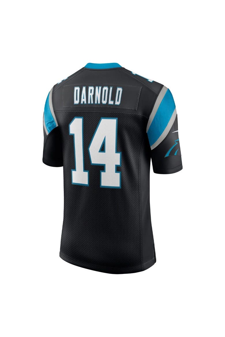 Men's Nike Sam Darnold Black Carolina Panthers Vapor Limited Jersey, Alternate, color, Black