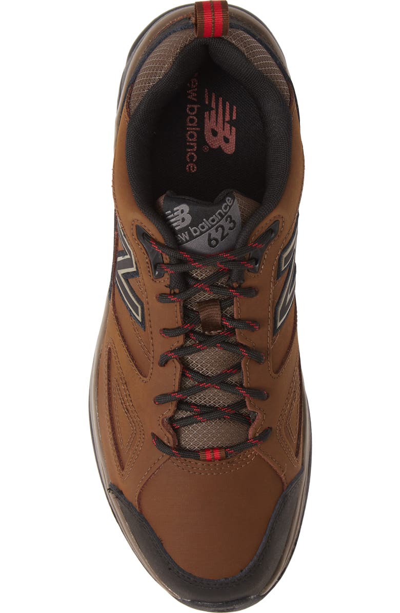 New Balance 623v3 Water Resistant Leather Training Shoe, Alternate, color,