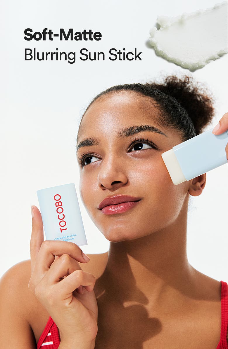 Tocobo Cotton Airy Sun Stick Broad Spectrum SPF 50, Alternate, color,
