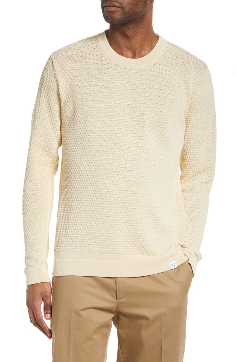 Norse Projects Skagen Cotton Bubble Sweater, Main, color,