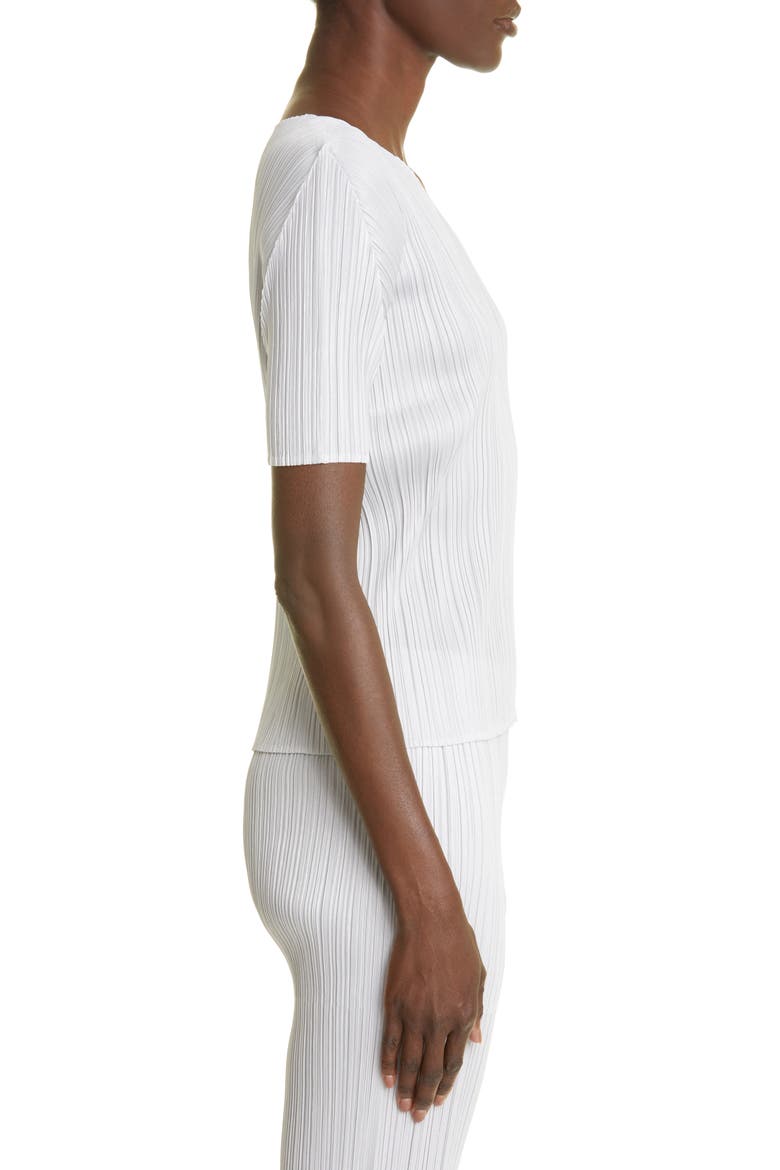Pleated Top, Alternate, color, LIGHT GRAY