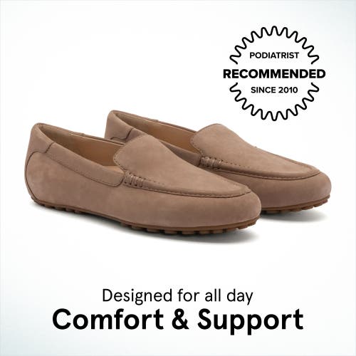 Abeo Harbor In Dark Beige Nubuck - Regular