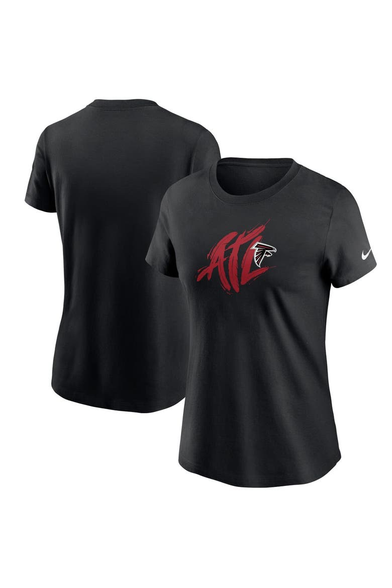 Women's Nike Black Atlanta Falcons Hometown Collection T-Shirt, Main, color, Black