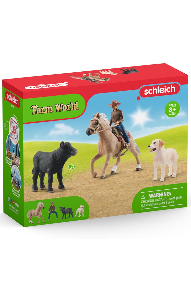 Farm World Western Riding Adventures 6 Pieces, Alternate, color, Multicolored