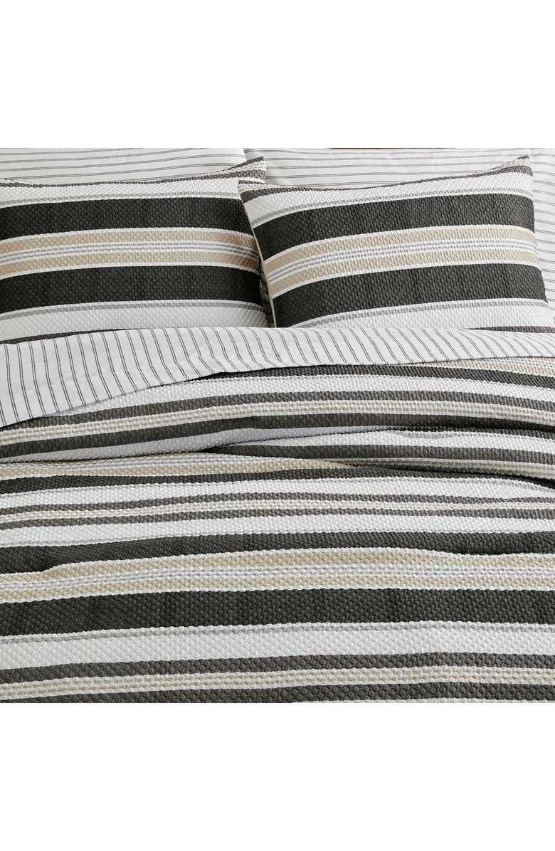 Nautica Prospect Harbor Full/Queen 8-Piece Bed Set, Alternate, color, Dark Grey