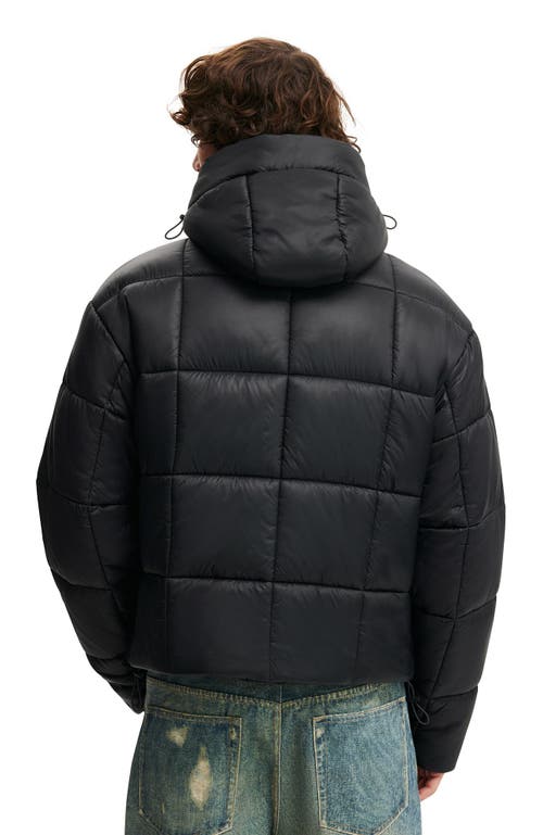 Cotton On Puffer Jacket In Black