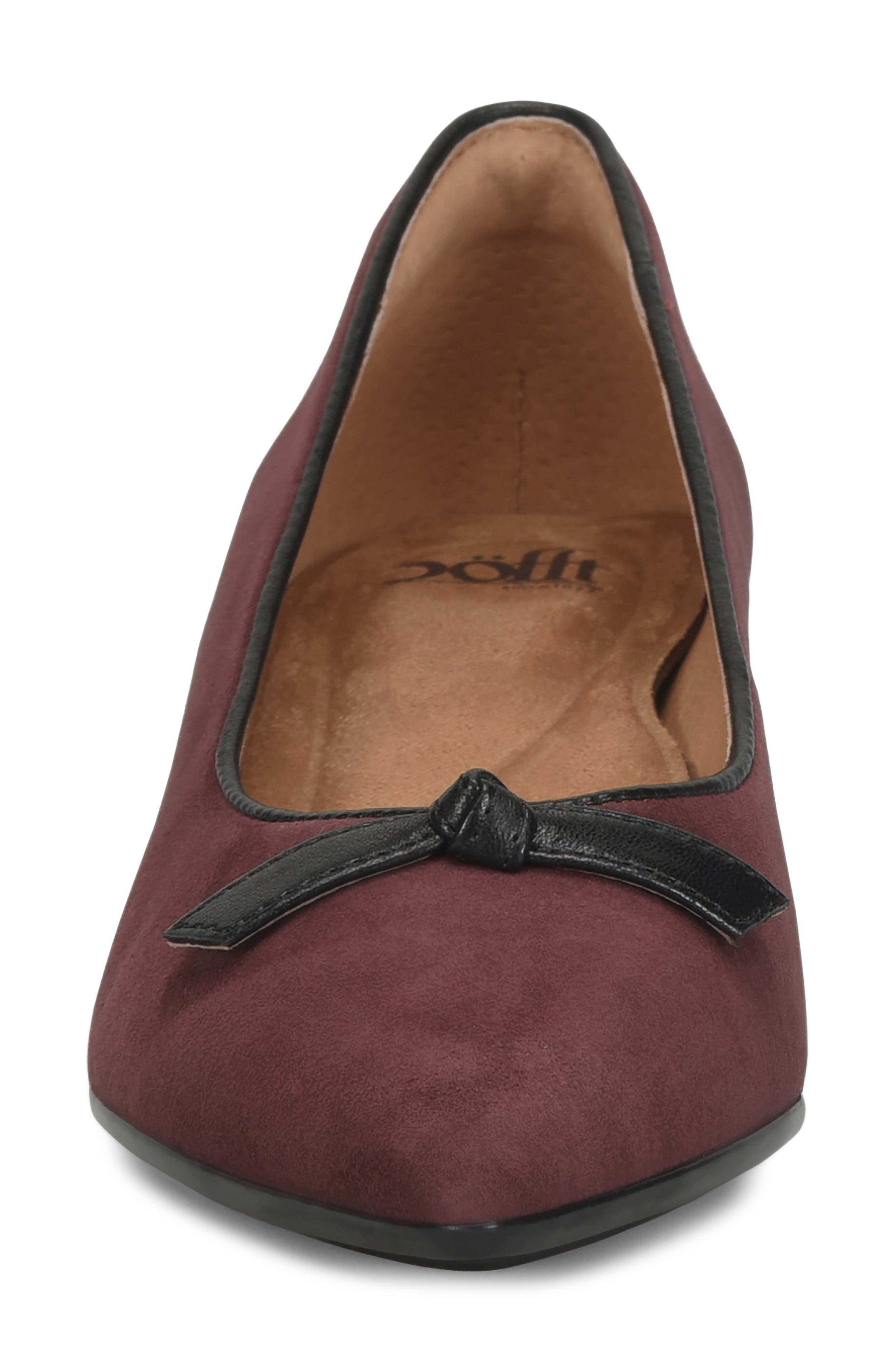 Shannon Pointed Toe Pump, Alternate, color, BURGUNDY