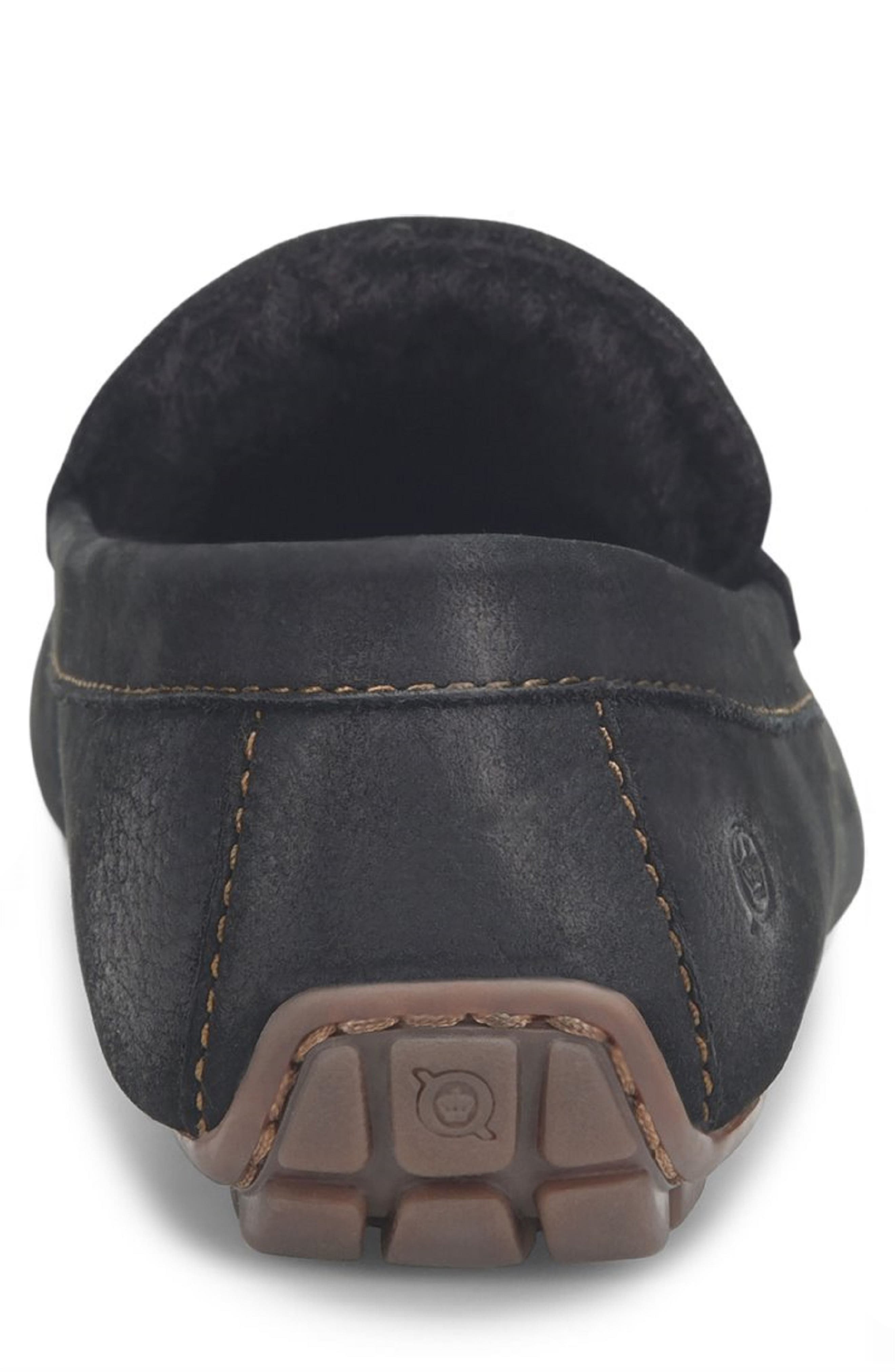 Børn Allan Genuine Shearling Moc Slipper, Alternate, color, 