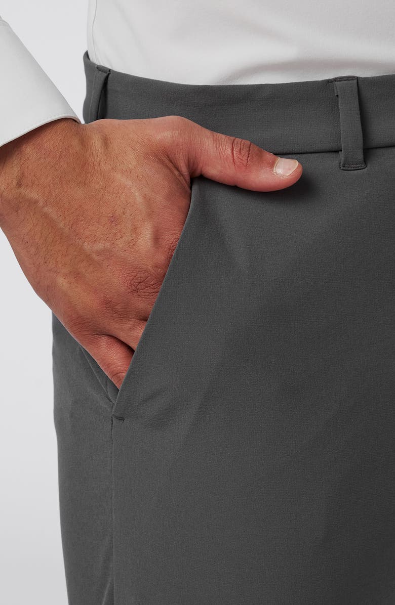 Mizzen+Main Helmsman Athletic Fit Performance Chinos, Alternate, color, Pewter