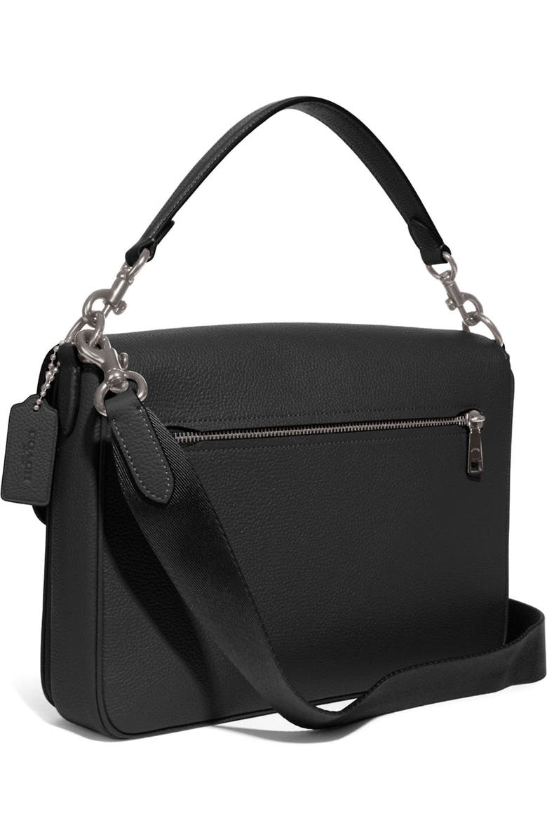 COACH Tabby Pebble Leather Messenger Bag, Alternate, color,