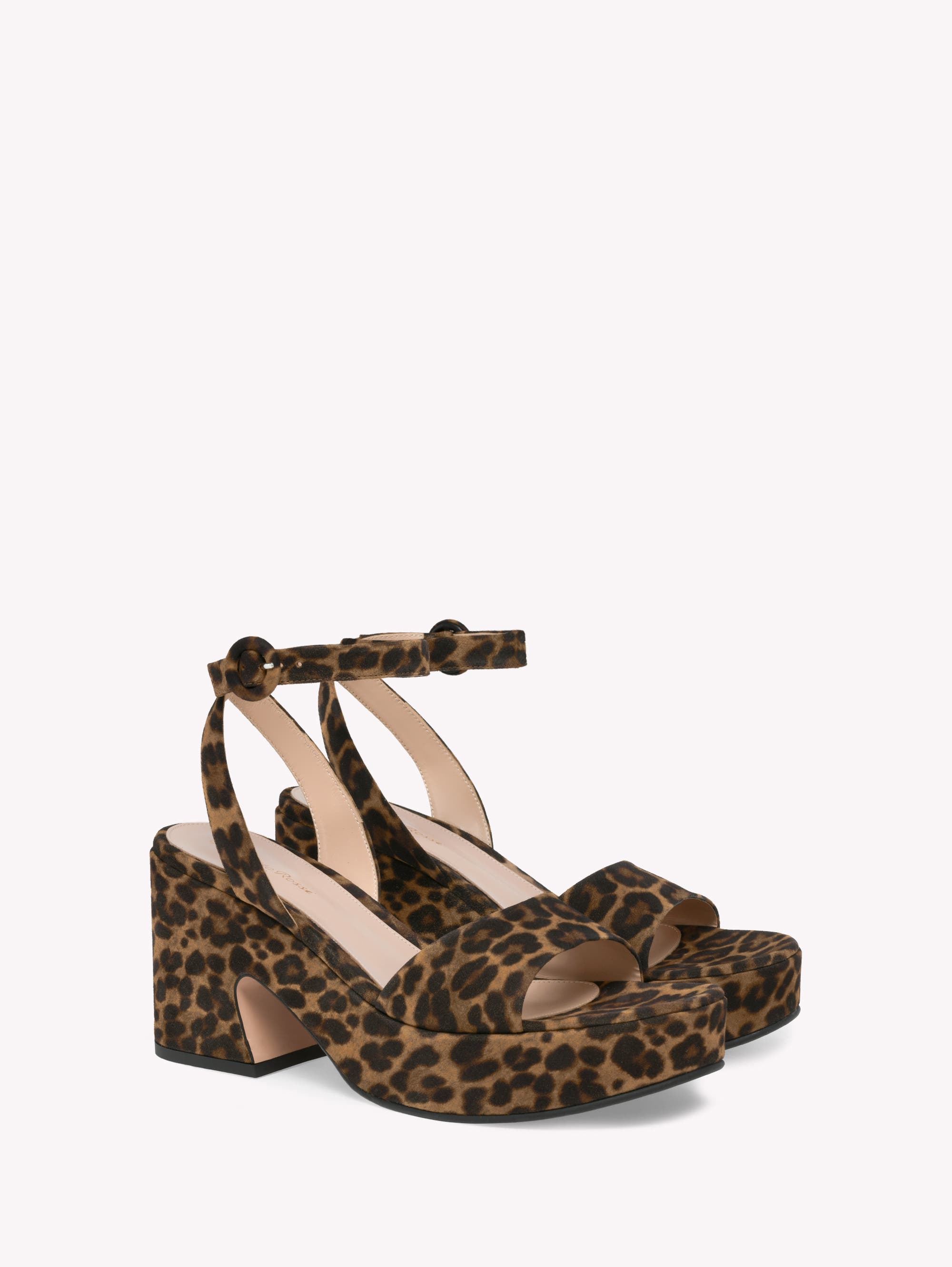 Alma Sandal, Alternate, color, Leopard Suede