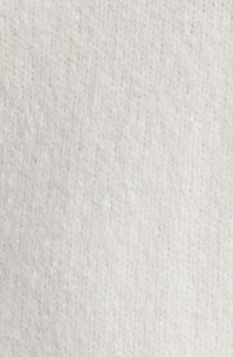 Bobeau Love Embroidery Sweater, Alternate, color, Ivory/ Red