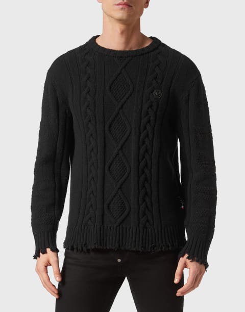 Pullover Round Neck Skull&Bones Men