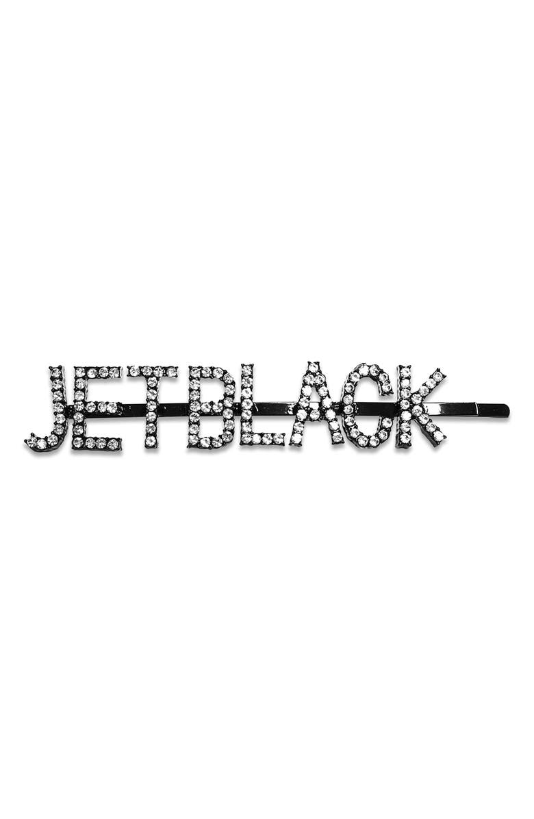 BRUNETTE the Label Jet Black Hair Clip, Alternate, color, 
