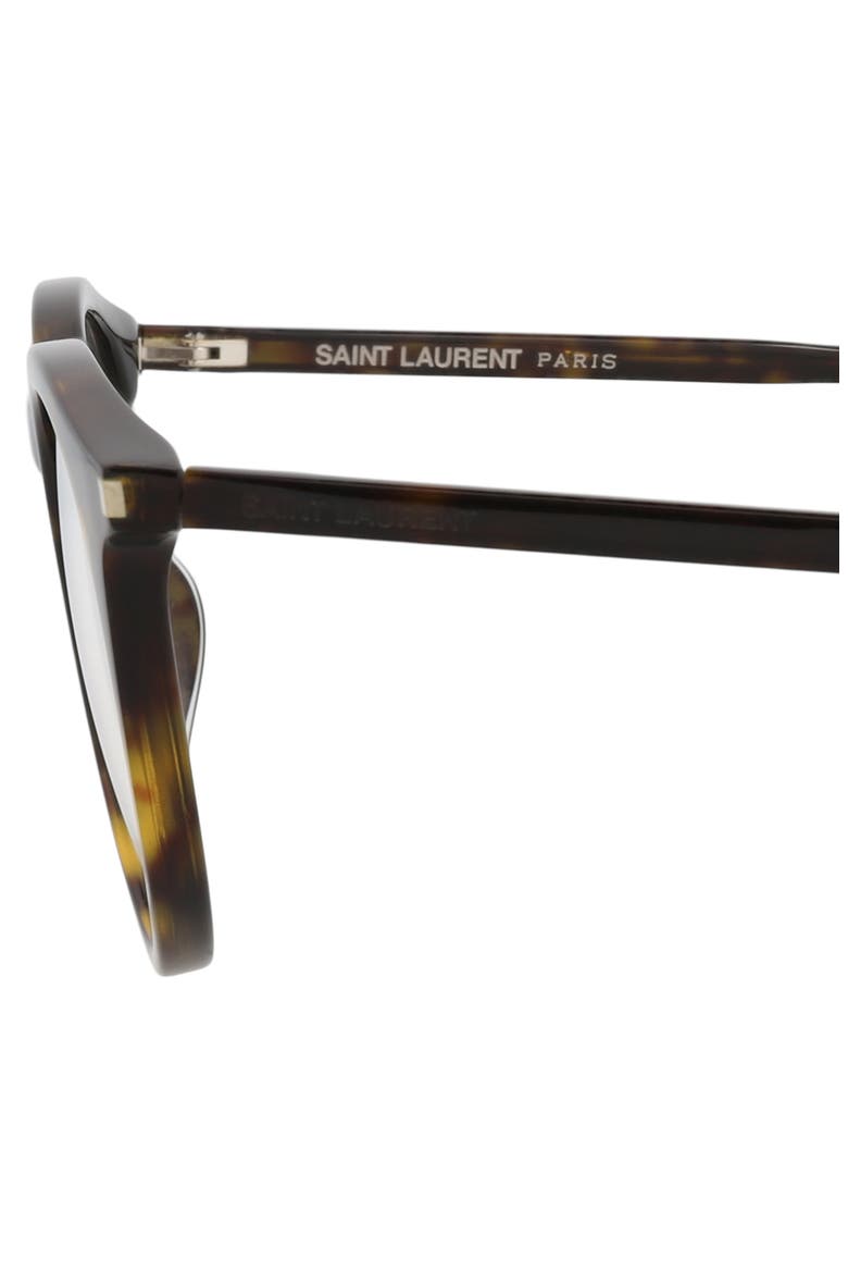 48mm Round Optical Glasses, Alternate, color, HAVANA HAVANA TRANSPARENT