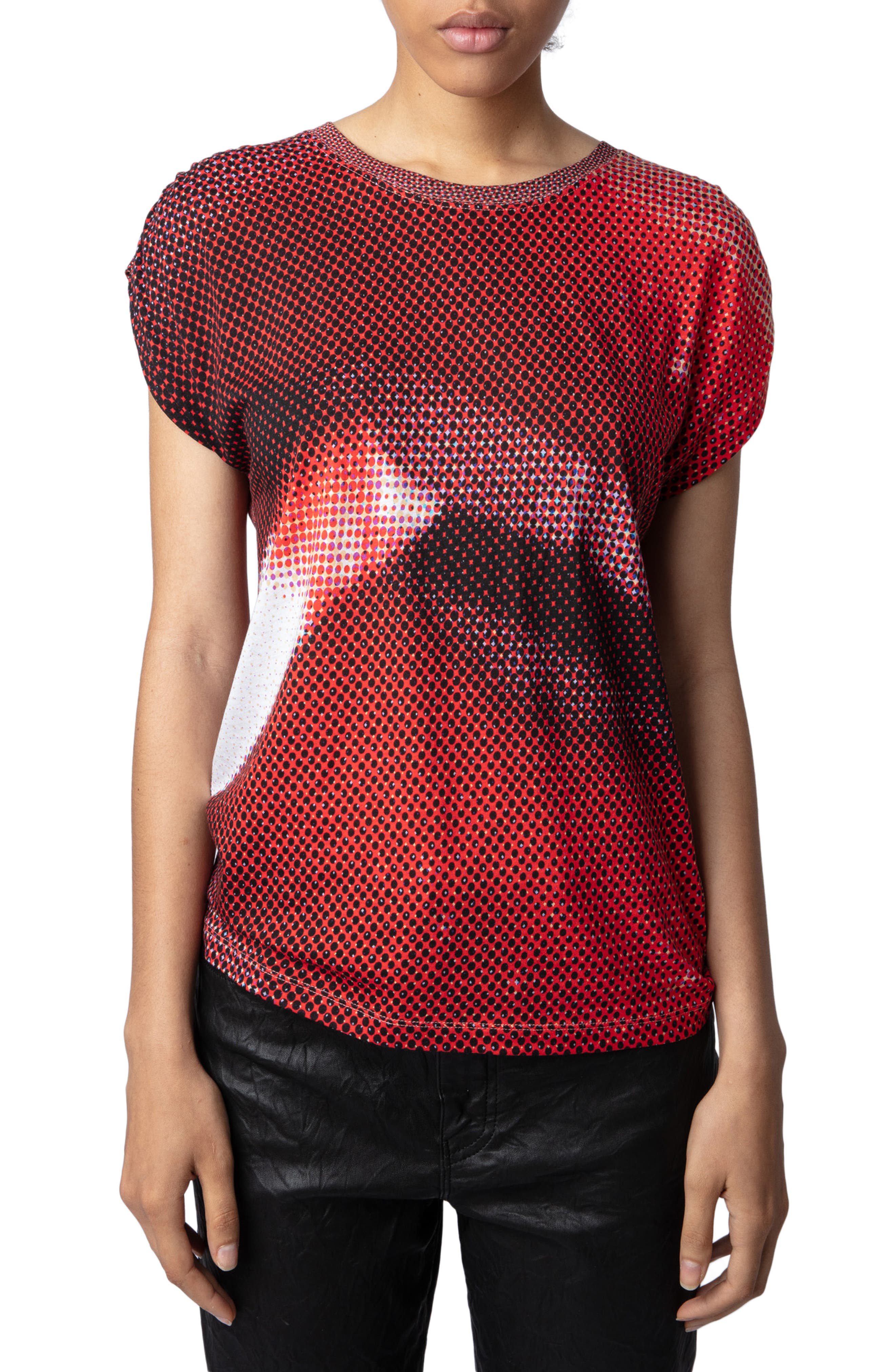selected RED MULTICOLOR