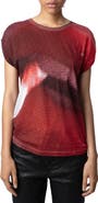 Zadig & Voltaire Adele Bouche Graphic Muscle T-Shirt