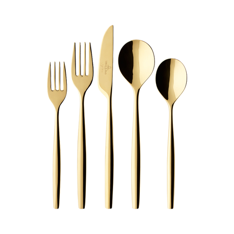 MetroChic d'Or 5 Piece Place Setting