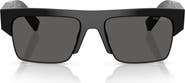 Prada 55mm Rectangular Sunglasses