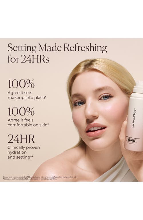 Laura Mercier Ultra-blur 24-hour Hydrating Setting Spray In Transparent