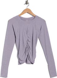 Free People FP Movement Tempo Ruched Long Sleeve T-Shirt