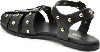 Studded Fisherman Sandal