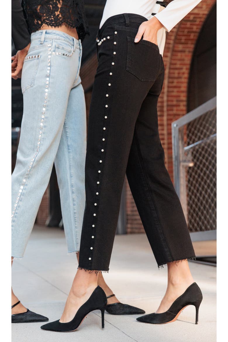 Han Pearl Jeans, Alternate, color, Black