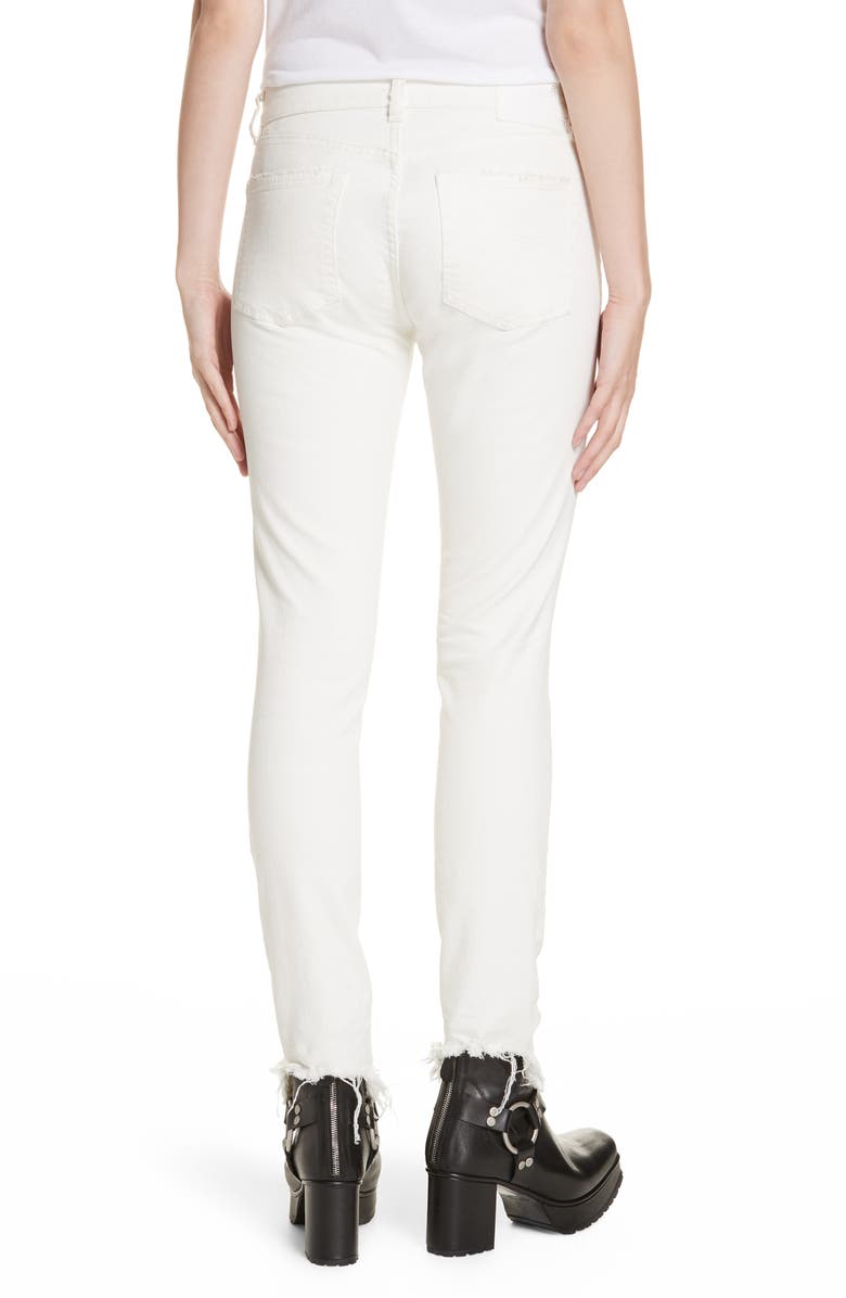 R13 Allison Distressed Skinny Jeans, Alternate, color, 