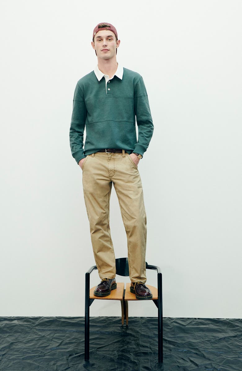 Madewell Relaxed Straight Leg Painter Pants, Alternate, color, 