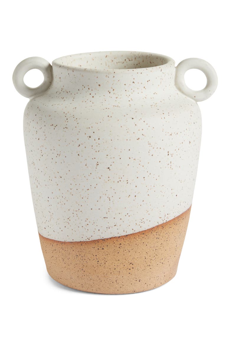 Artifact Ceramic Vase, Main, color, WHITE