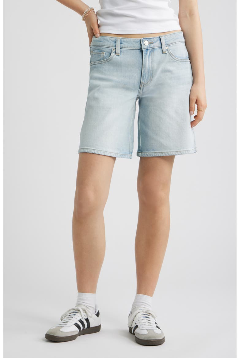 Low Rise Baggy Jort Shorts, Main, color, SPRING WASH