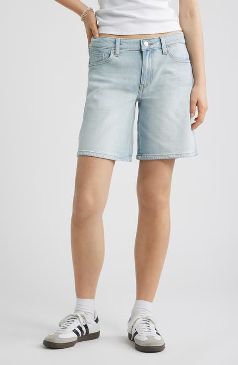 Low Rise Baggy Jort Shorts