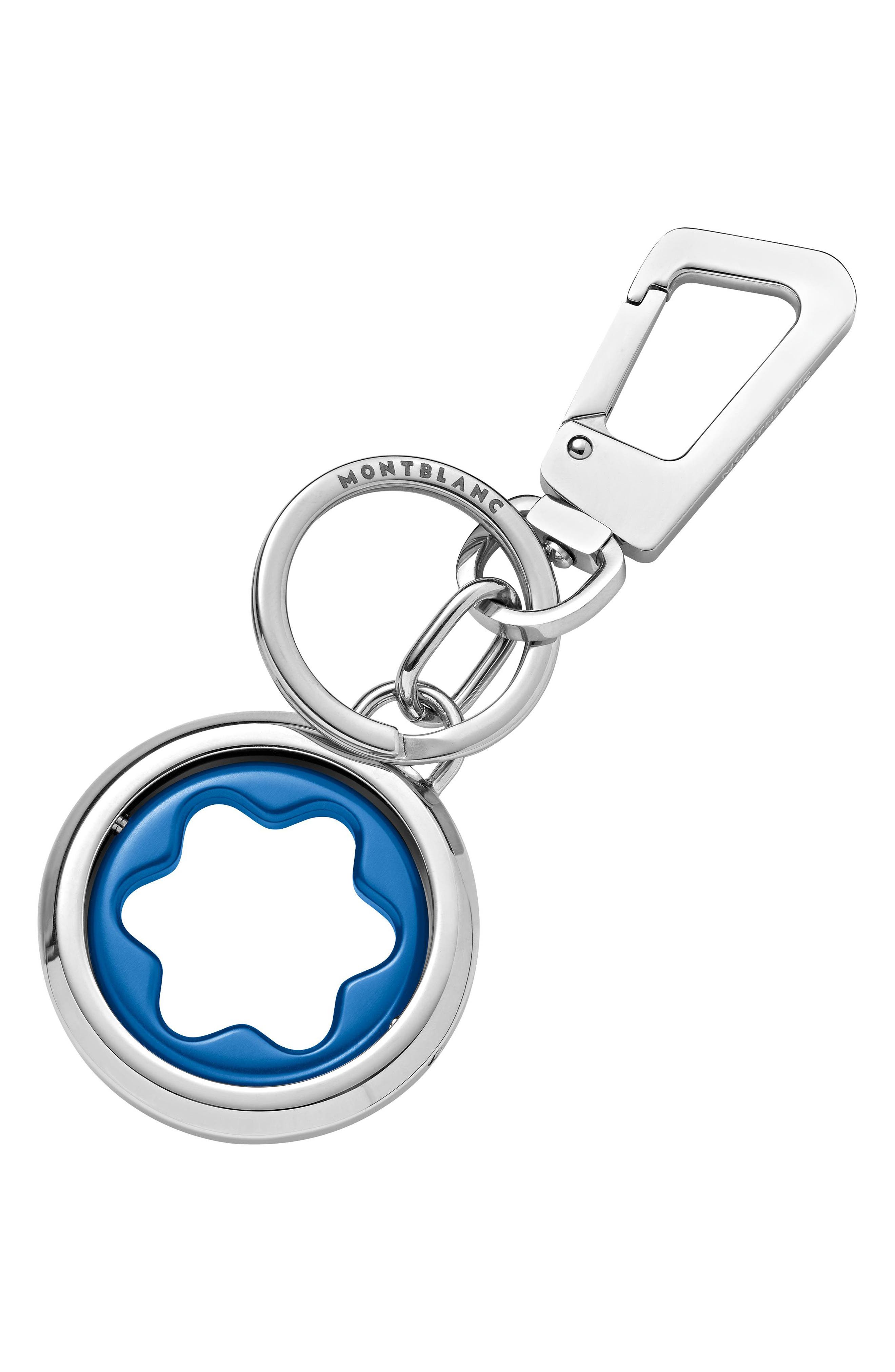 Spinning Emblem Key Fob, Main, color, BLUE